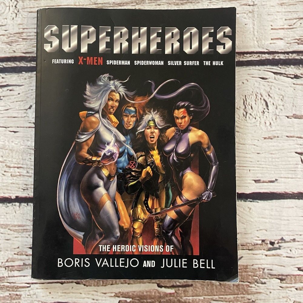 Superheroes: The Heroic Visions‎ of Boris Vallejo & Julie Bell- Featuring X-men
